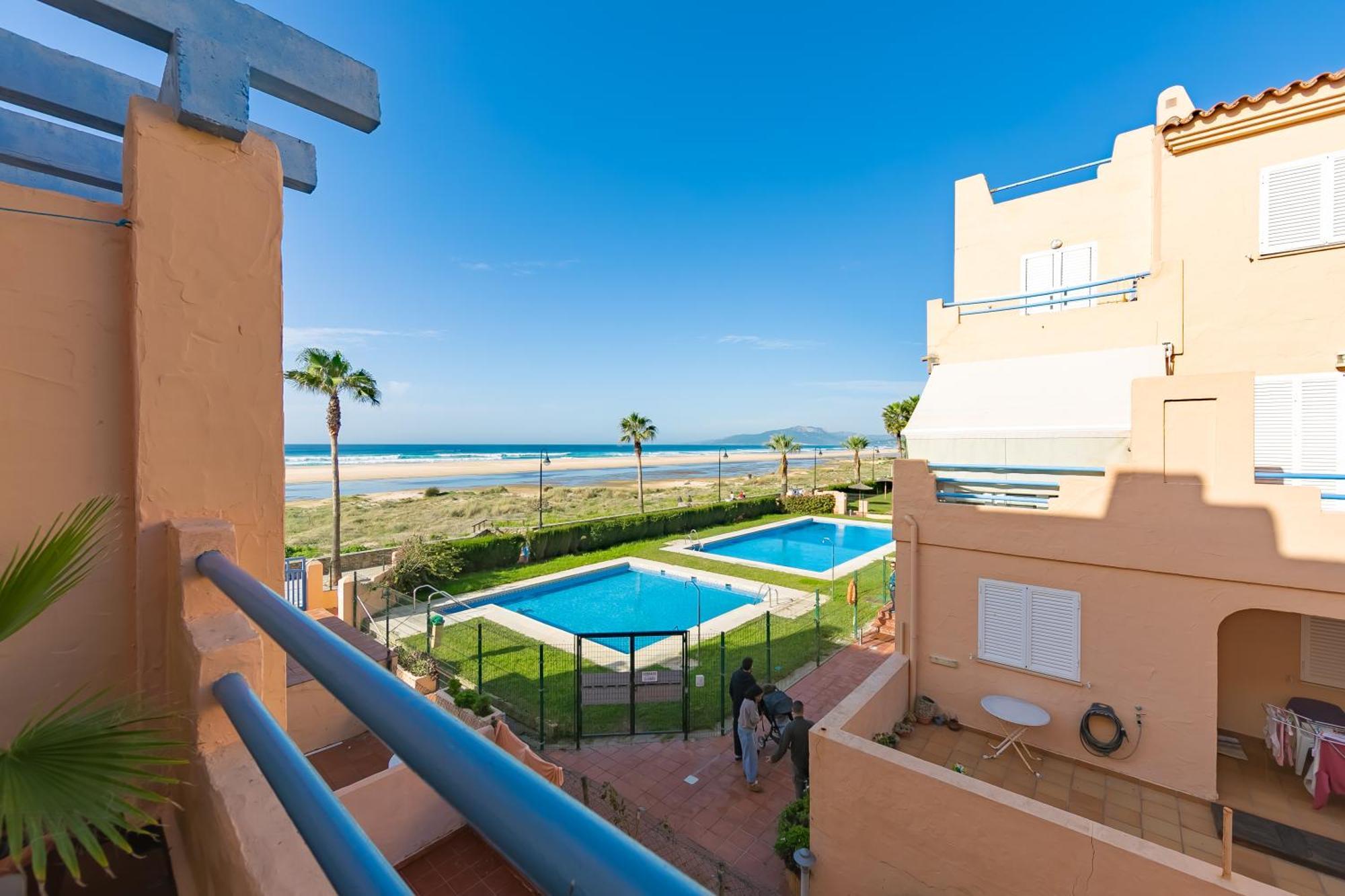 Duplex Surla Pajaro Vistas Al Mar Apartman Tarifa Kültér fotó